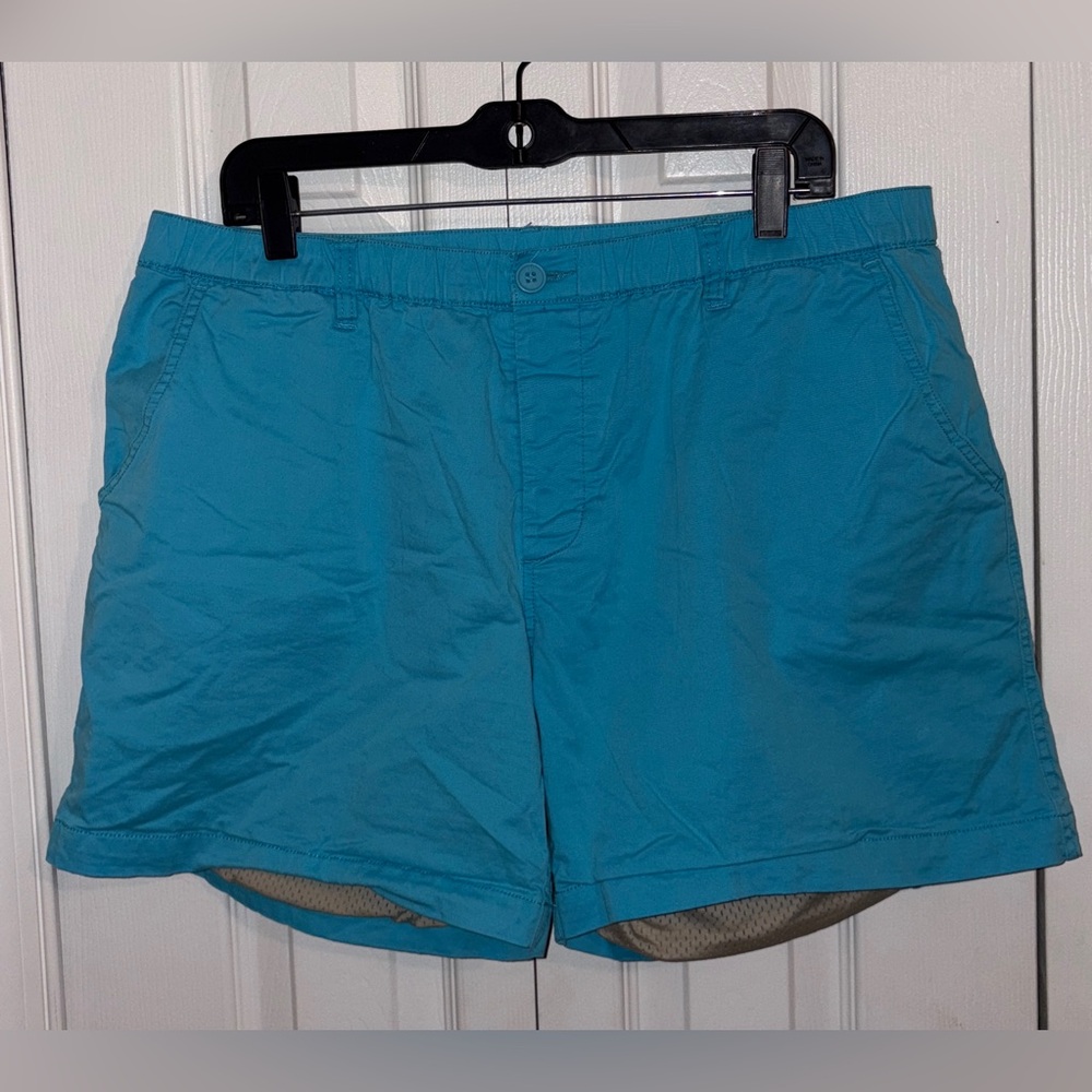 Blue Casual Shorts